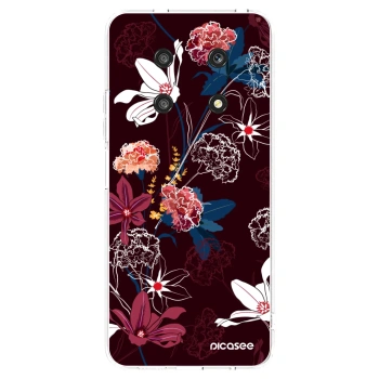 Picasee silikónový prehľadný obal pre Honor Magic4 Lite 5G - Dark Meadow