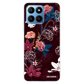 Picasee silikónový prehľadný obal pre Honor 70 Lite - Dark Meadow