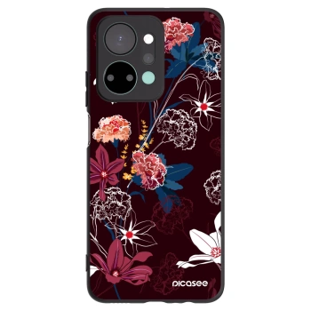 Picasee silikónový čierny obal pre Honor X7a - Dark Meadow