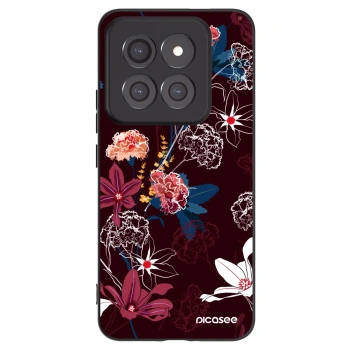 Picasee silikónový čierny obal pre Xiaomi 14 Pro - Dark Meadow