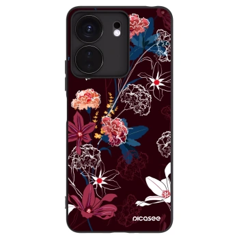 Picasee silikónový čierny obal pre Xiaomi Redmi 13C 4G - Dark Meadow