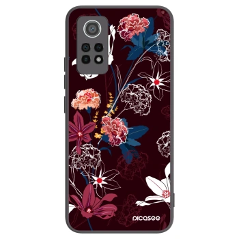 Picasee silikónový čierny obal pre Xiaomi Redmi Note 12 Pro 4G - Dark Meadow