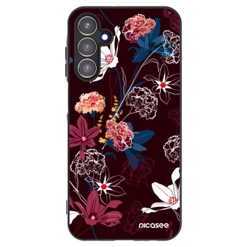 Picasee silikónový čierny obal pre Samsung Galaxy A15 A156B 5G - Dark Meadow