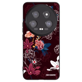 Picasee silikónový čierny obal pre Xiaomi 14 Ultra - Dark Meadow