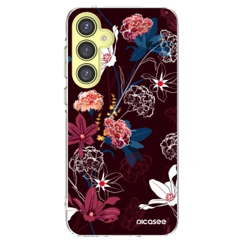 Picasee silikónový prehľadný obal pre Samsung Galaxy A35 5G A356B - Dark Meadow
