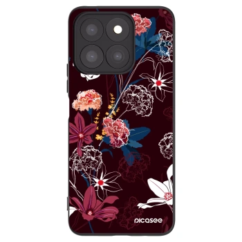 Picasee silikónový čierny obal pre Honor X8b - Dark Meadow