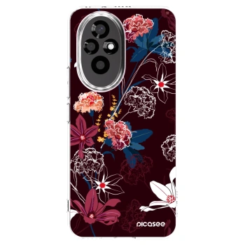Picasee silikónový prehľadný obal pre Honor 200 5G - Dark Meadow