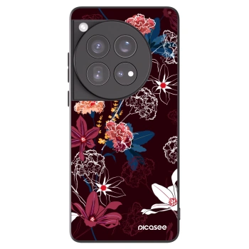 Picasee silikónový čierny obal pre OnePlus 12 5G - Dark Meadow