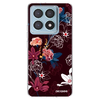 Picasee silikónový prehľadný obal pre Xiaomi 14T Pro - Dark Meadow