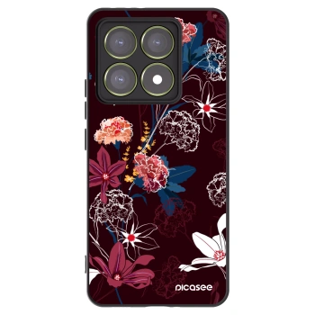 Picasee silikónový čierny obal pre Xiaomi 14T - Dark Meadow