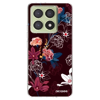 Picasee silikónový prehľadný obal pre Xiaomi 14T - Dark Meadow
