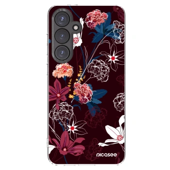 Picasee silikónový prehľadný obal pre Samsung Galaxy S24 FE S721B - Dark Meadow