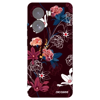 Picasee silikónový čierny obal pre Xiaomi Poco X7 - Dark Meadow