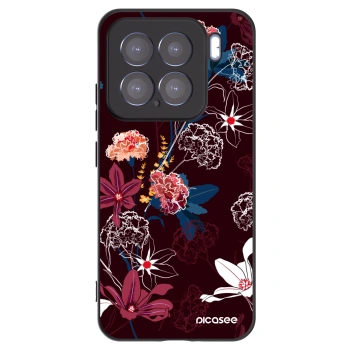 Picasee silikónový čierny obal pre Xiaomi 15 - Dark Meadow