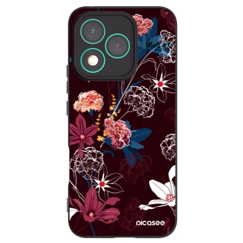 Picasee silikónový čierny obal pre Honor 400 Lite 5G - Dark Meadow