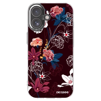 Picasee silikónový prehľadný obal pre Apple iPhone 17 - Dark Meadow