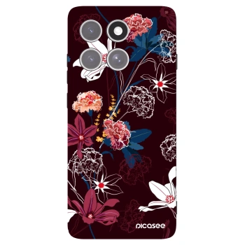Picasee silikónový čierny obal pre Motorola Edge 60 Pro - Dark Meadow