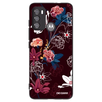 Picasee silikónový čierny obal pre Motorola Edge 60 5G - Dark Meadow