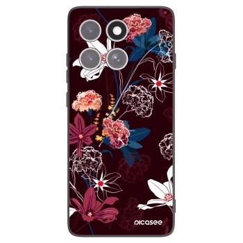 Picasee silikónový čierny obal pre Motorola Edge 60 Fusion - Dark Meadow