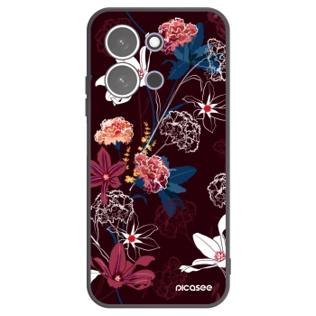 Picasee silikónový čierny obal pre Xiaomi Redmi 15C 5G - Dark Meadow