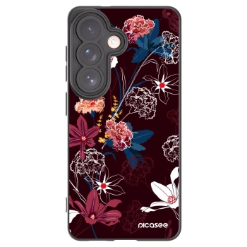 Picasee silikónový čierny obal pre Samsung Galaxy S26 - Dark Meadow