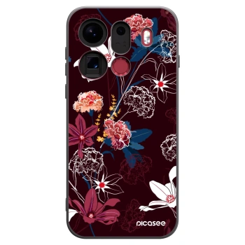 Picasee silikónový čierny obal pre OPPO Find X9 Pro - Dark Meadow