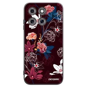 Picasee silikónový čierny obal pre Motorola Moto G77 - Dark Meadow