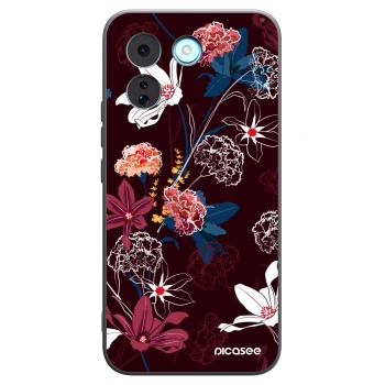 Picasee silikónový čierny obal pre Xiaomi Redmi Note 17 Pro MAX 5G - Dark Meadow
