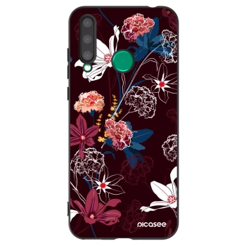 Picasee silikónový čierny obal pre Honor 20 Lite - Dark Meadow