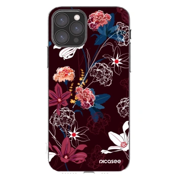 Picasee silikónový prehľadný obal pre Apple iPhone 11 Pro - Dark Meadow
