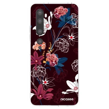 Picasee silikónový prehľadný obal pre Xiaomi Mi Note 10 (Pro) - Dark Meadow