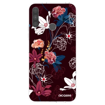 Picasee silikónový prehľadný obal pre Huawei P40 Lite E - Dark Meadow