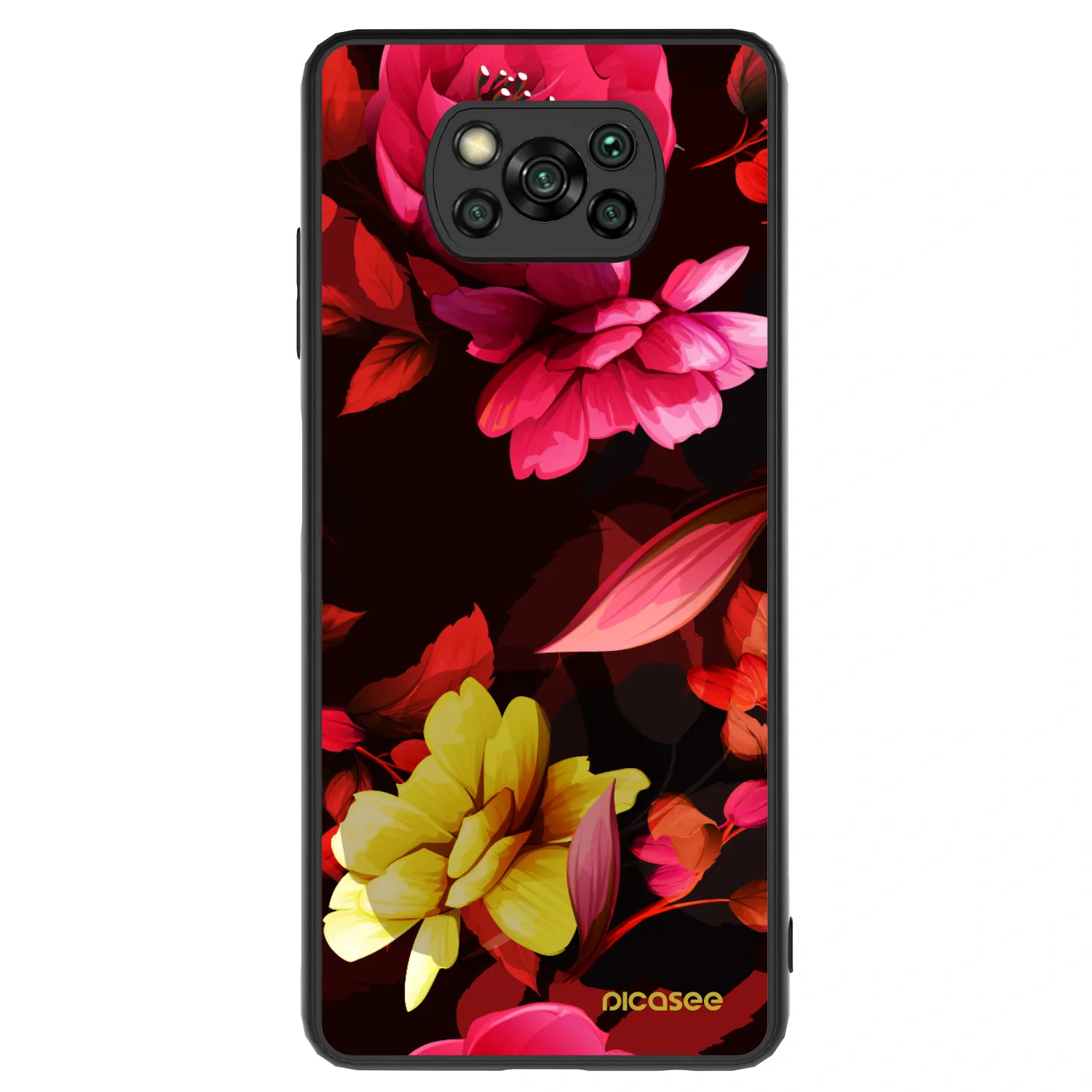 Picasee ULTIMATE CASE pro Xiaomi Poco X3 - Dark Peonny