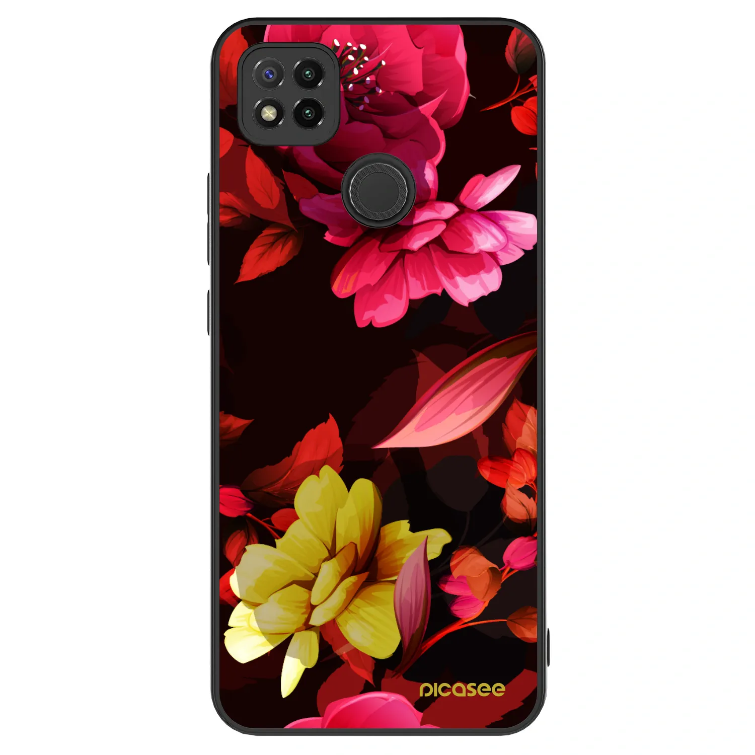 Picasee ULTIMATE CASE pro Xiaomi Redmi 9C - Dark Peonny