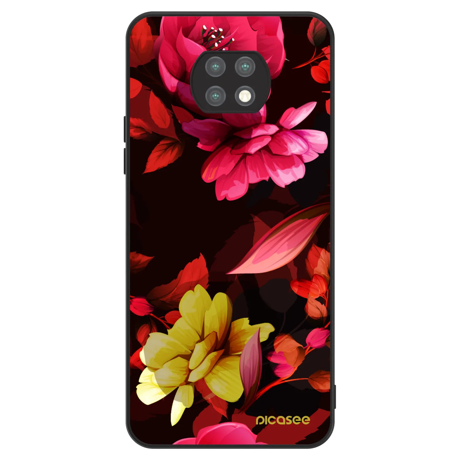 Picasee ULTIMATE CASE pro Xiaomi Redmi Note 9T - Dark Peonny