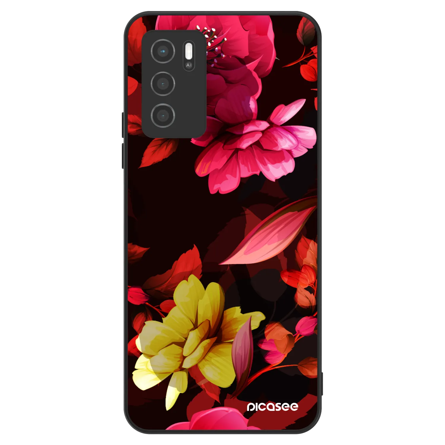 Picasee ULTIMATE CASE pro OPPO A16s - Dark Peonny