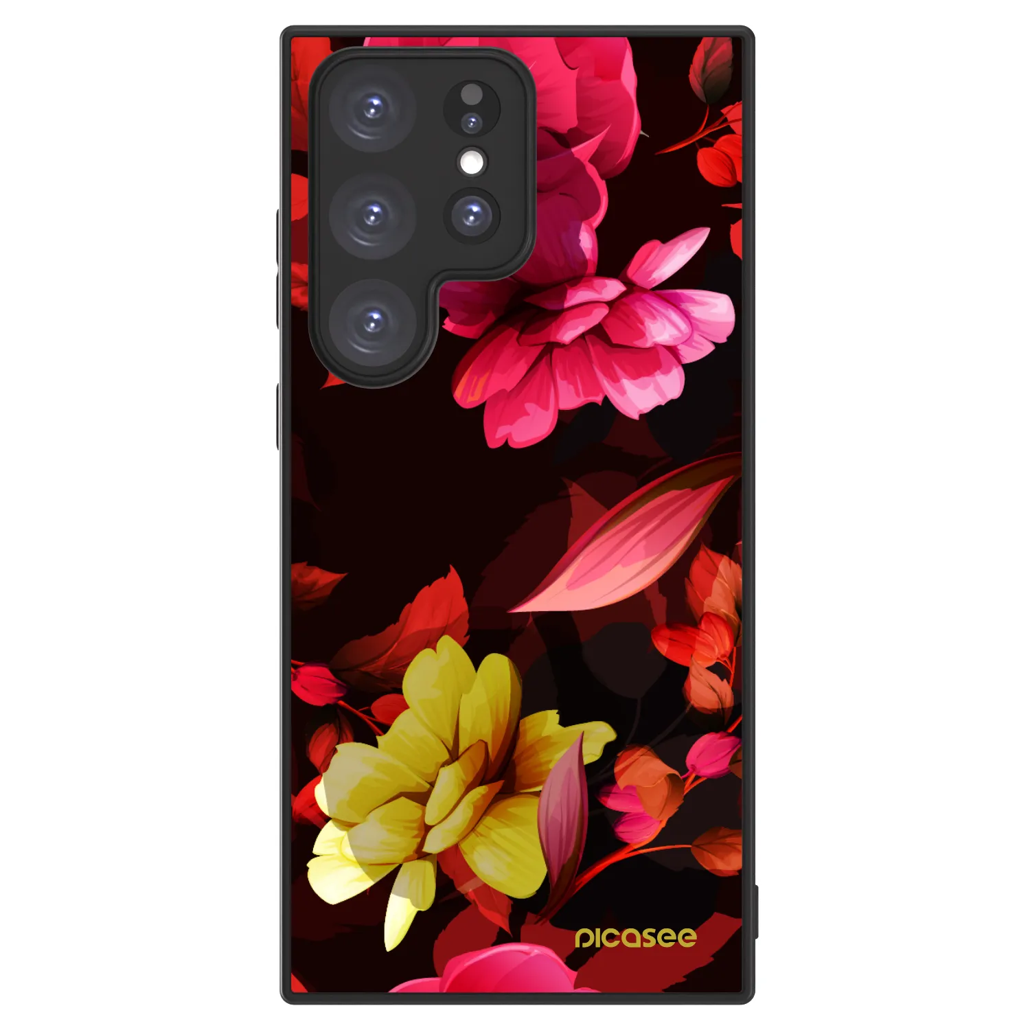 Picasee ULTIMATE CASE pro Samsung Galaxy S23 Ultra 5G - Dark Peonny