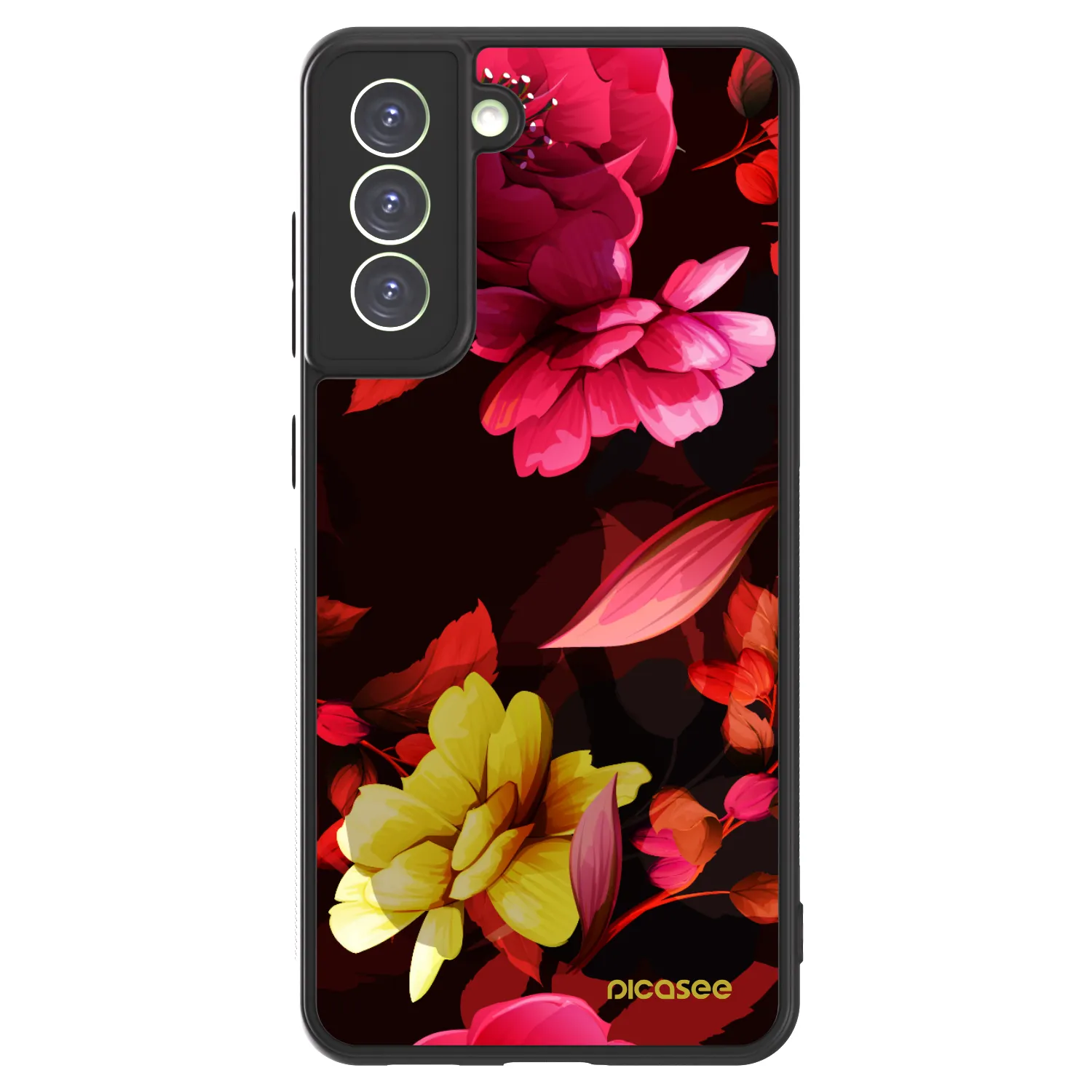 Picasee ULTIMATE CASE PowerShare pro Samsung Galaxy S21 FE 5G - Dark Peonny