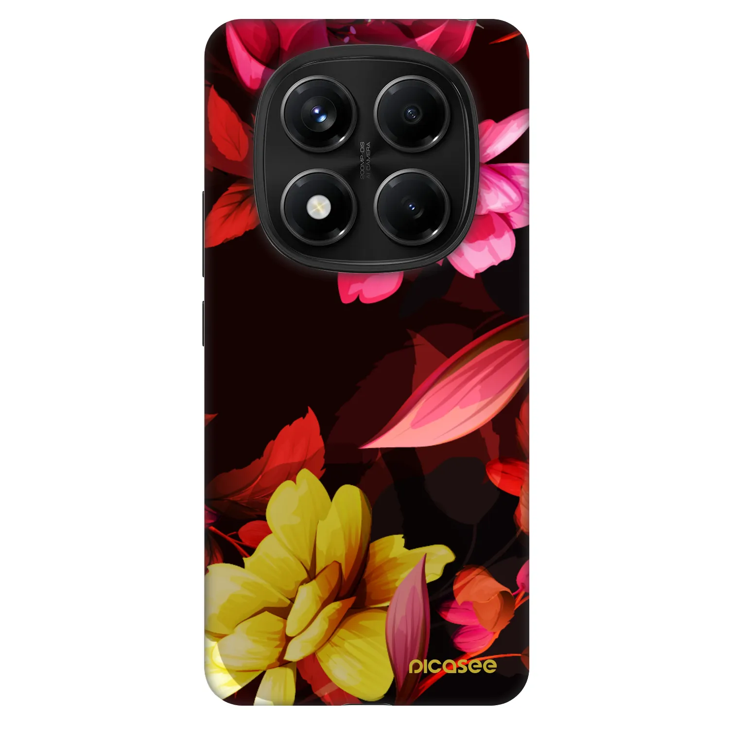 Fashion Case pre Xiaomi Redmi Note 14 Pro 5G - Dark Peonny