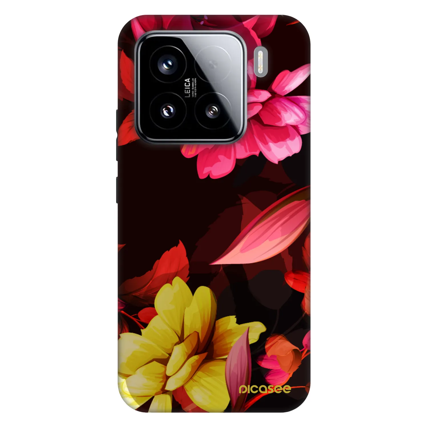 Picasee Fashion Case pre Xiaomi 15 - Dark Peonny