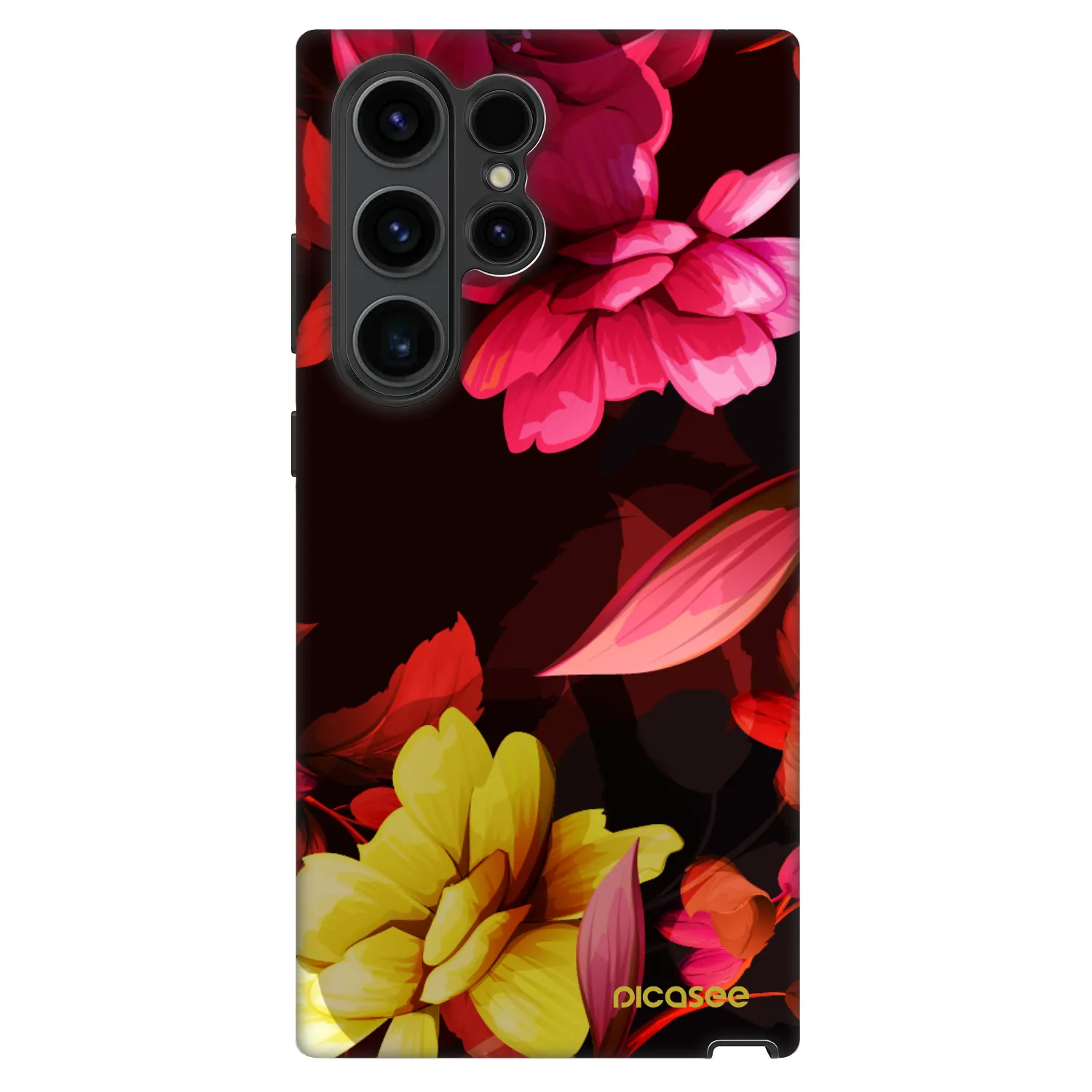 Picasee Fashion Case pre Samsung Galaxy S23 Ultra 5G - Dark Peonny