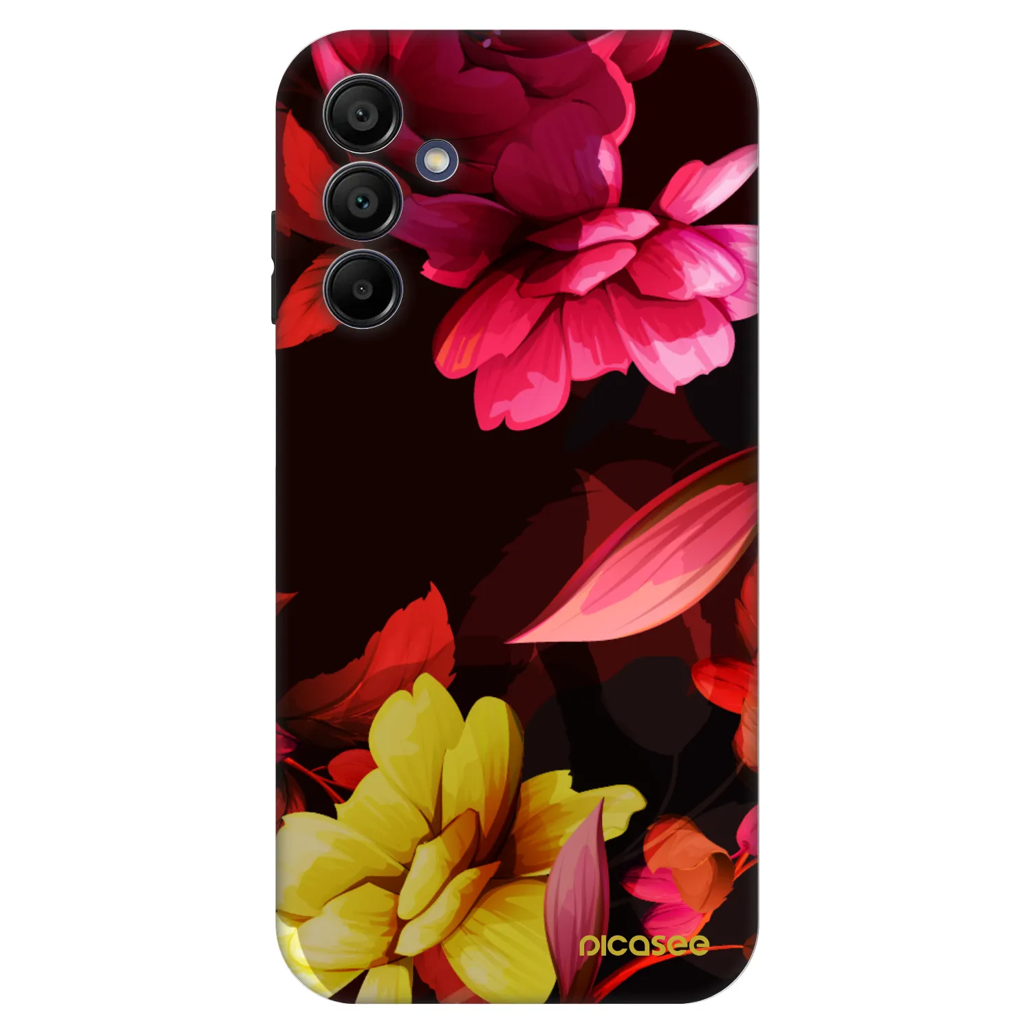 Picasee Fashion Case pre Samsung Galaxy A15 A156B 5G - Dark Peonny