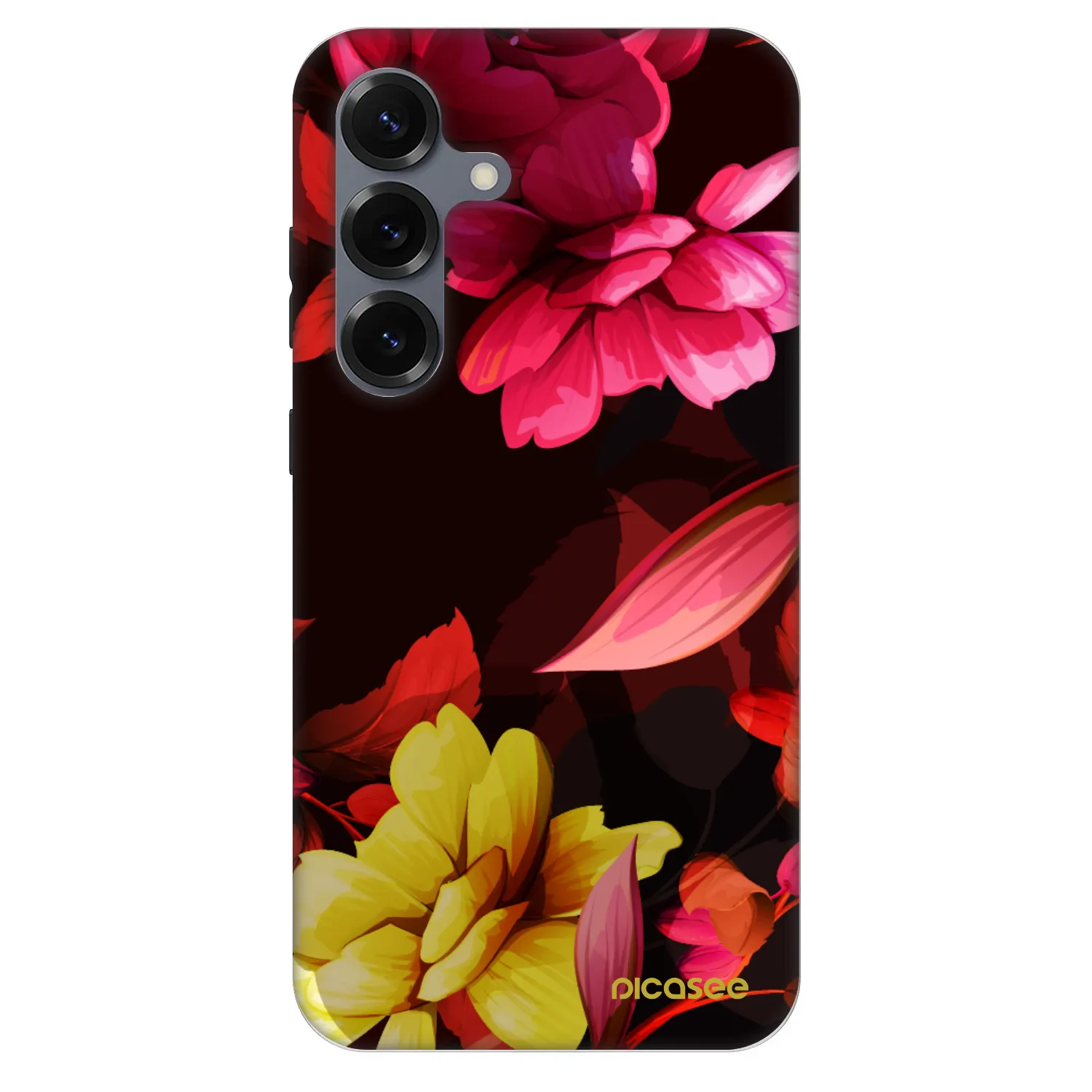 Picasee Fashion Case PowerShare pro Samsung Galaxy S25 5G - Dark Peonny