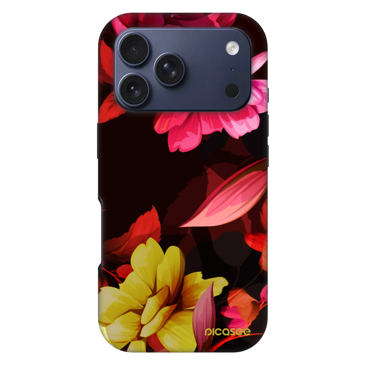Picasee Fashion Case MagSafe pre Apple iPhone 17 Pro - Dark Peonny