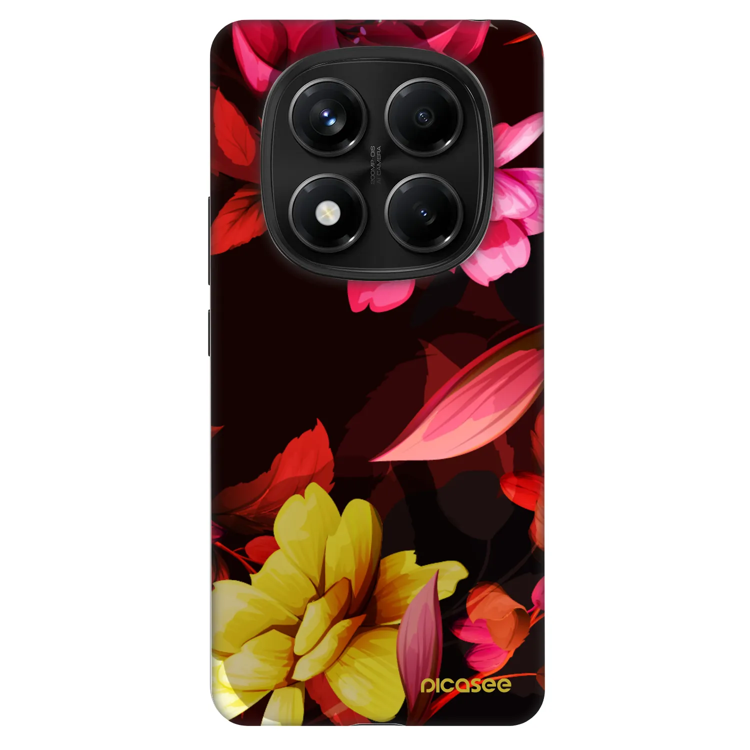 Picasee Fashion Case pre Xiaomi Redmi Note 14 Pro 4G - Dark Peonny