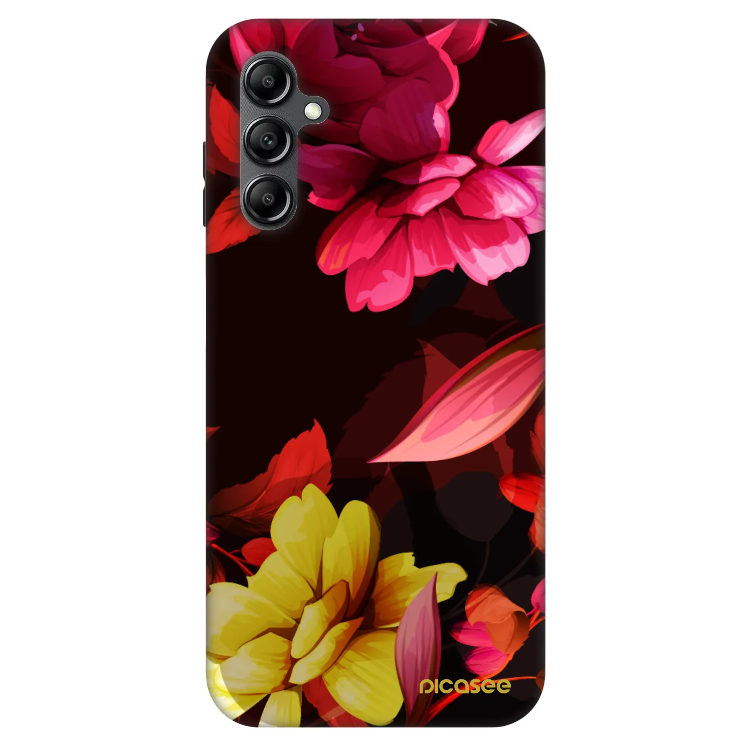 Picasee Fashion Case pre Samsung Galaxy A16 4G - Dark Peonny