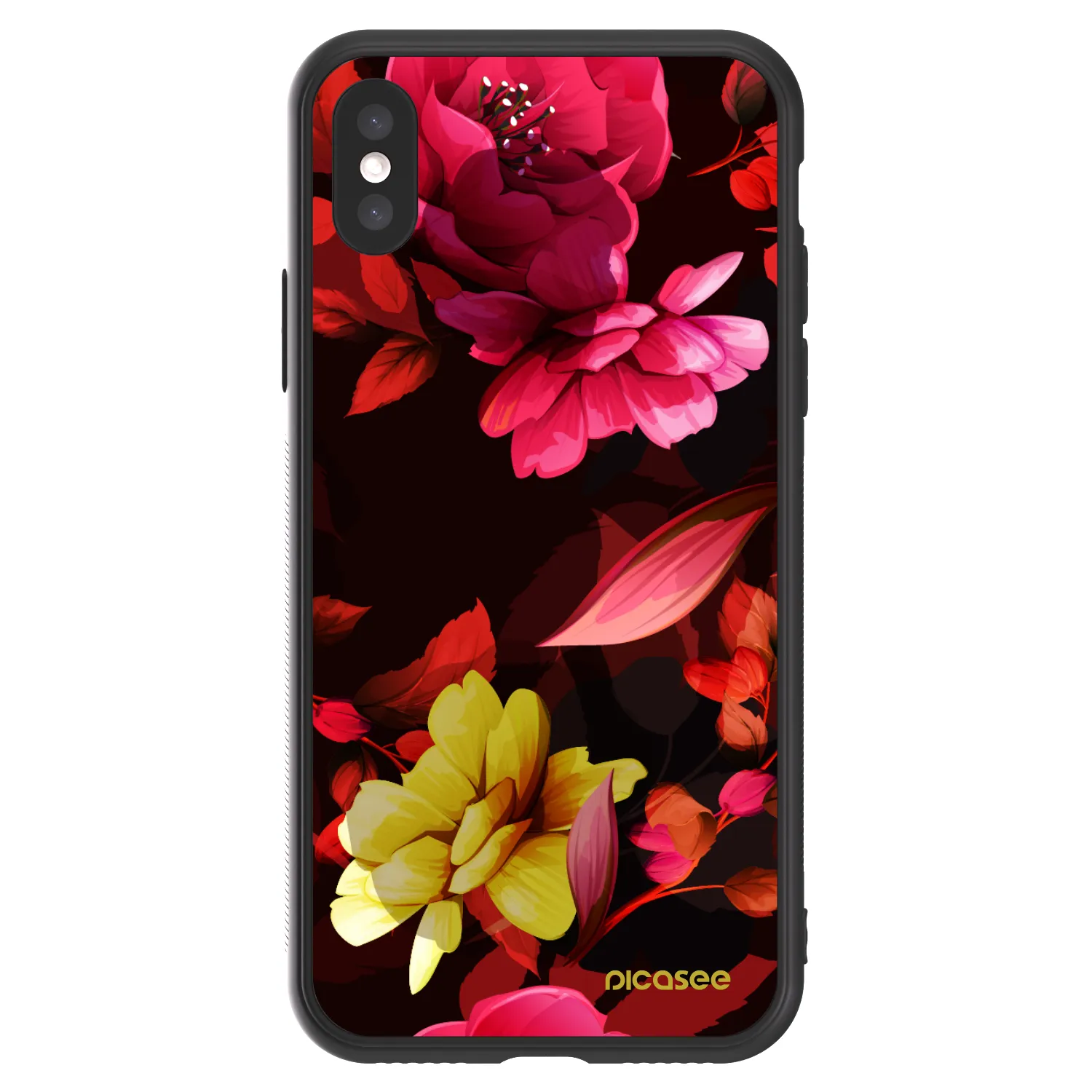 ULTIMATE CASE pro Apple iPhone X/XS - Dark Peonny