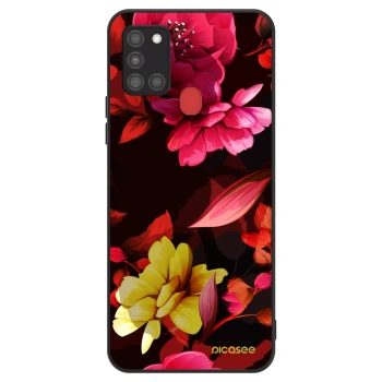 Obal pre Samsung Galaxy A21s - Dark Peonny