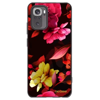 Picasee silikónový čierny obal pre Xiaomi Redmi Note 11S 4G - Dark Peonny