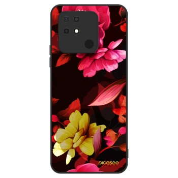 Obal pre Xiaomi Redmi 10C - Dark Peonny